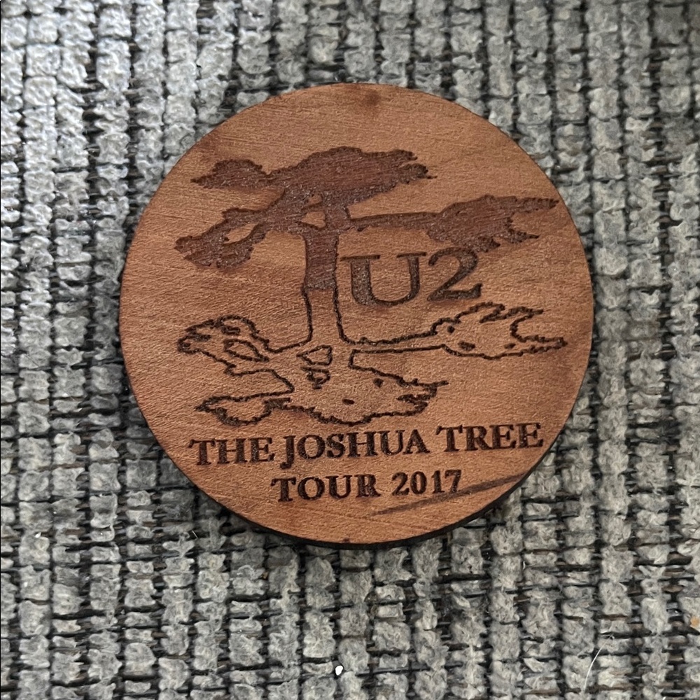 Exclusive Fan Experience Wooden Token with UPS Logo